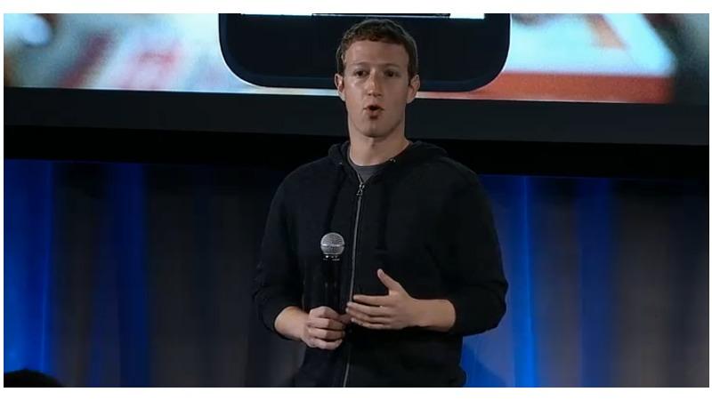 Zuckerberg at event