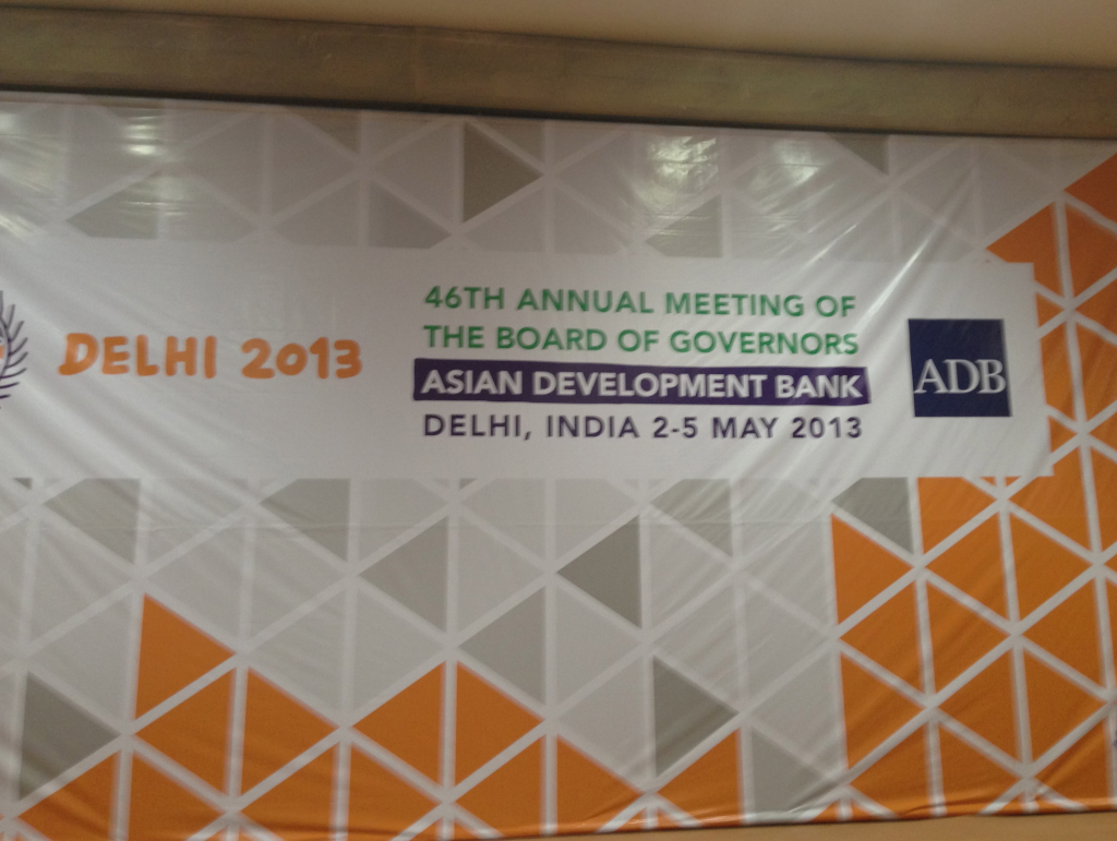 ADB event Delhi 2013