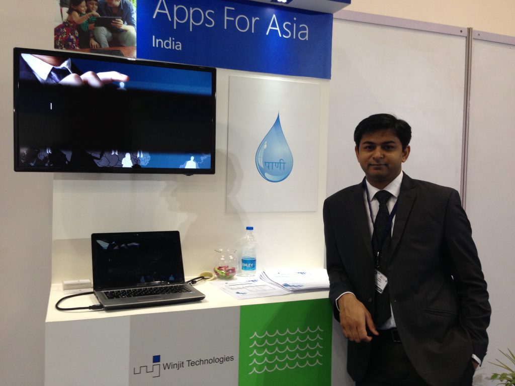 Abhijeet Junagade, CEO and Co-founder of Winjit Technologies at Apps for Asia